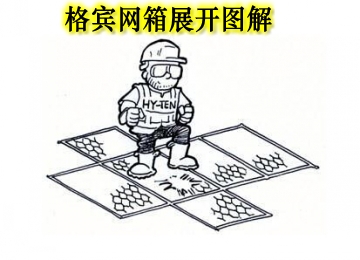 格宾网展开效果