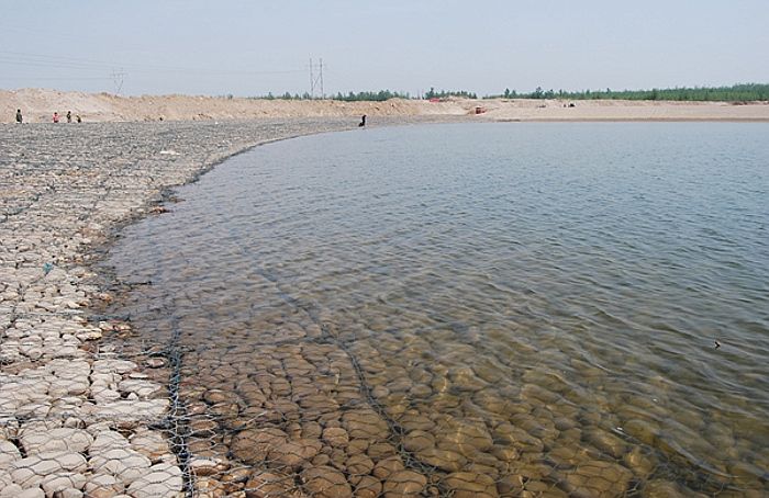 河道河口防冲刷固滨笼